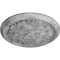 Ekena Millwork Washington Ceiling Medallion (Canopies up to 2 7/8"), 17 1/8"OD x 1 1/2"P, Ultra Pure White Crackle CM17WAUWC - alternate 4